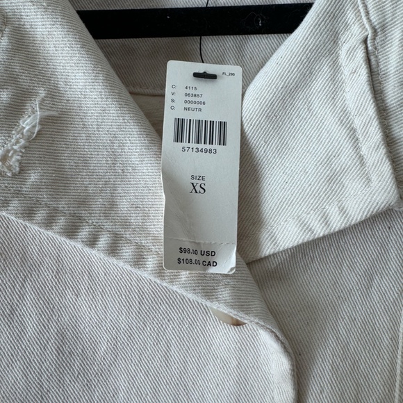 Anthropologie Current Air Canvas Jacket - Picture 3 of 3